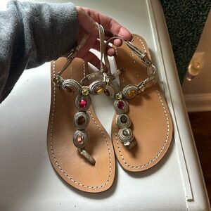 Ivanka Trump Jeweled Sandals
